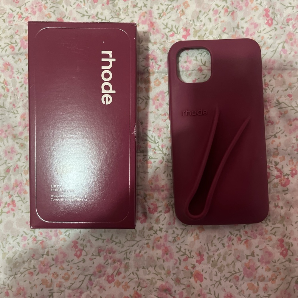 Rhode Maroon Phone Case